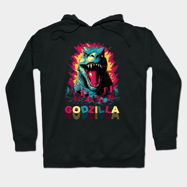 Godzilla Hoodie by MARK ASHKENAZI